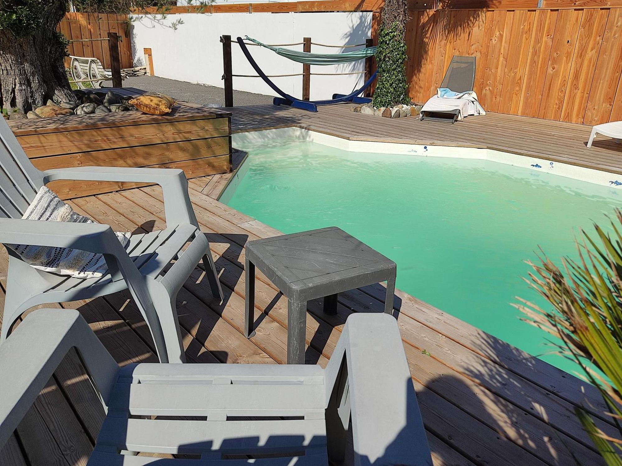cottage la dune avec piscine Gujan-Mestras Esterno foto